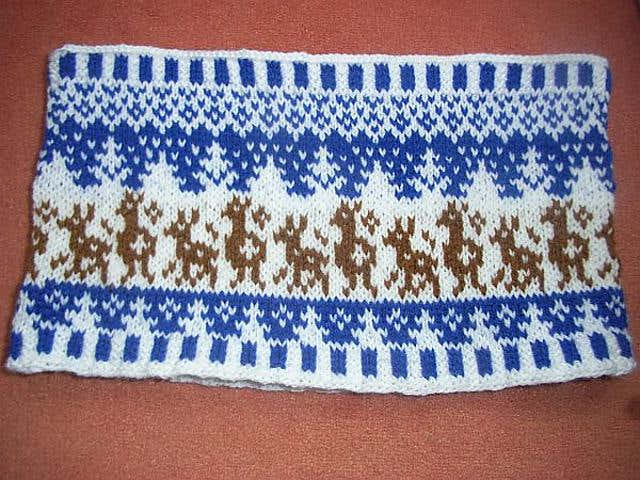 Roe deer winter cowl