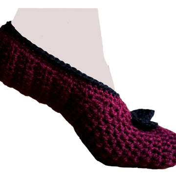 Crochet Pattern Ballerina Slippers!
