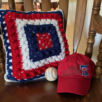 I Love Baseball Pillow