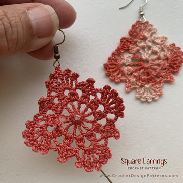 Square Earrings for Beginners
