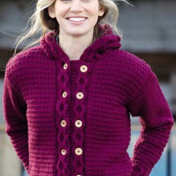 Jackets in Hayfield Bonus Aran with Wool - 7985 - Downloadable PDF