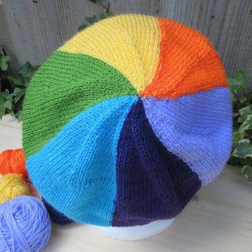 Adult Rainbow Beret