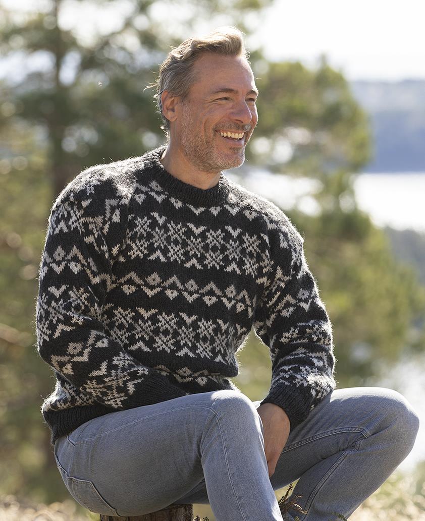 Gisle Sweater in Viking Garn Viking Wool - Downloadable PDF