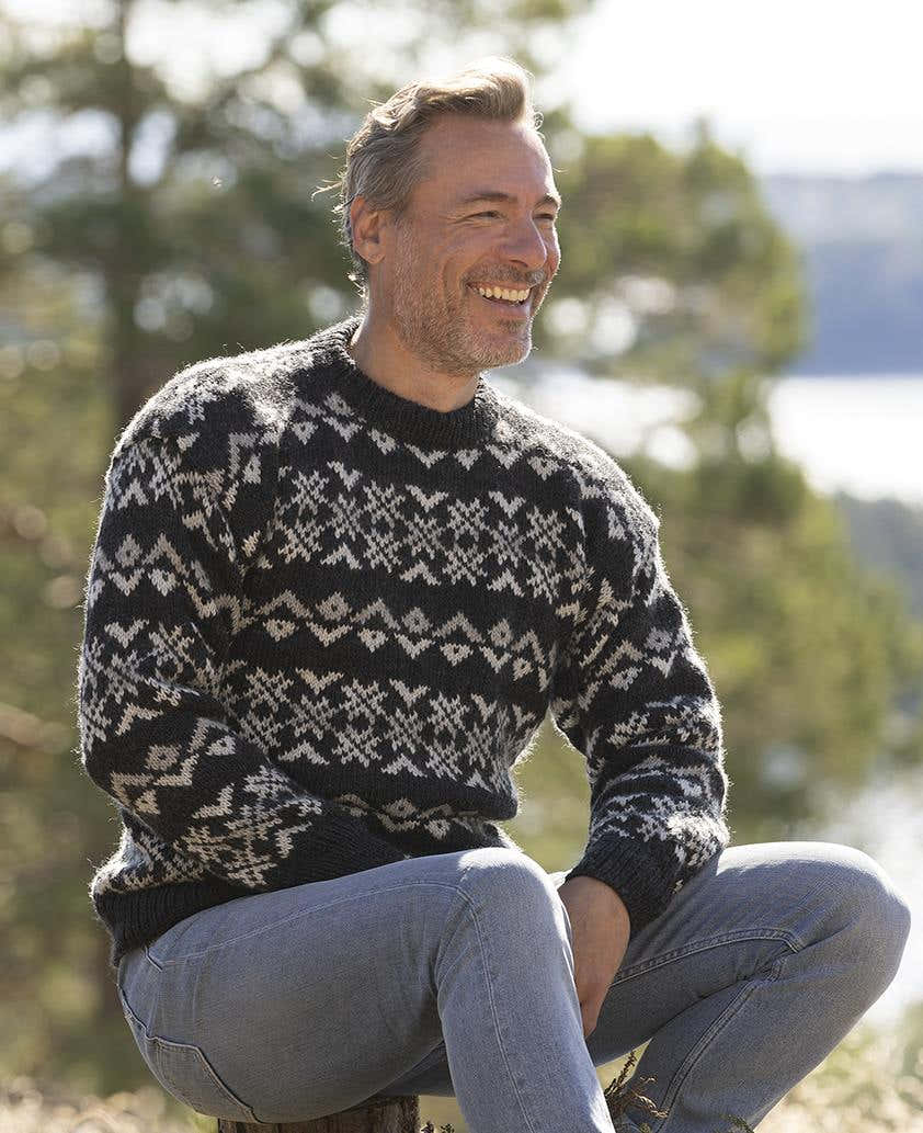 Gisle Sweater in Viking Garn Viking Wool - Downloadable PDF