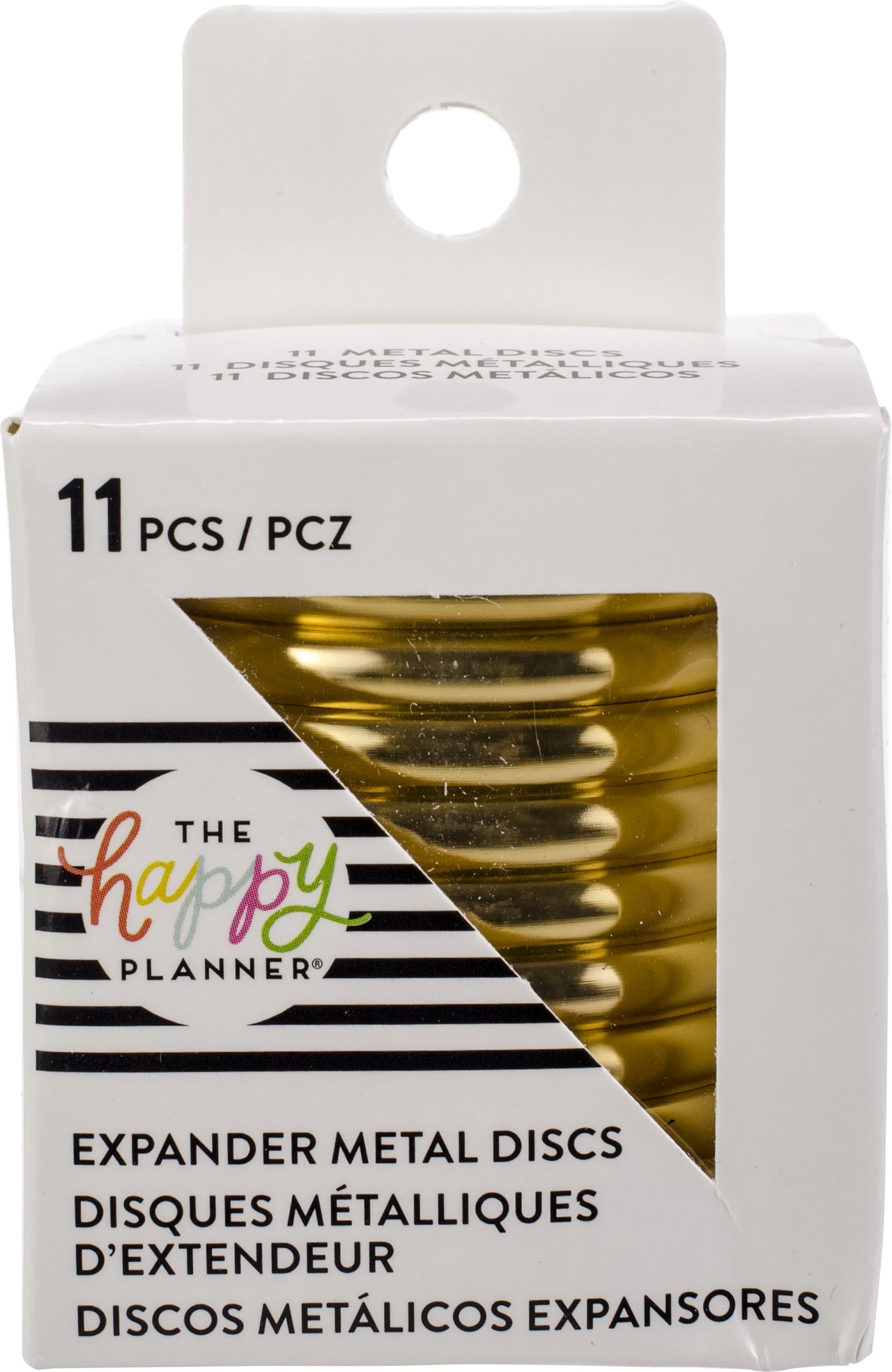 The Happy Planner Metal Expander (BIG) Discs 1.75" 11/Pkg - Gold