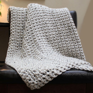 Aspen Tweed Lap Blanket 3845