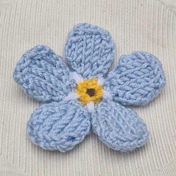 Knitted Forget-me-not