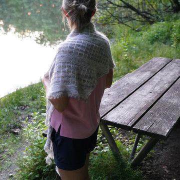 Grey Mist Shawl