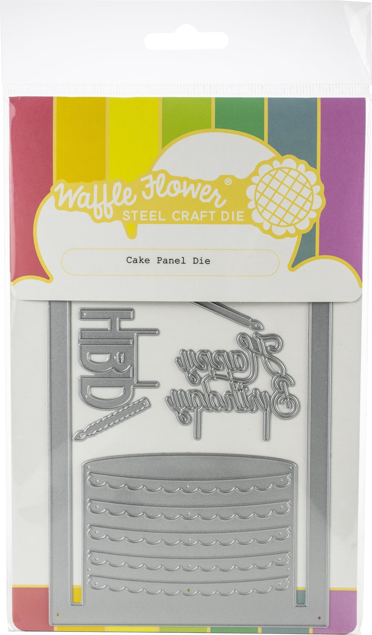 Waffle Flower Crafts Waffle Flower Die - Cake Panel