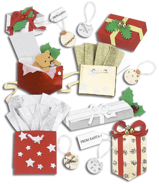 Jolee's Boutique Dimensional Stickers - Christmas Gifts
