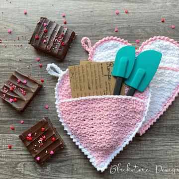 Heart Shaped Pot Holder