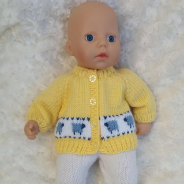 Baby doll Sheep/ Duck cardigan