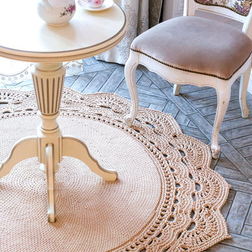 Rug LacePistachio