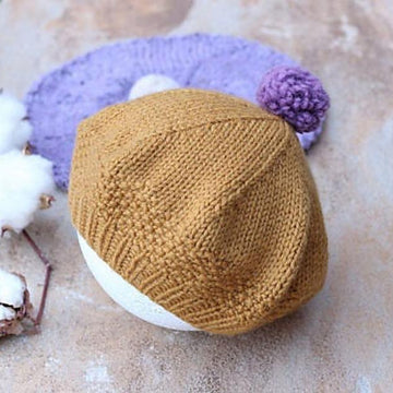 French Beret with PomPom