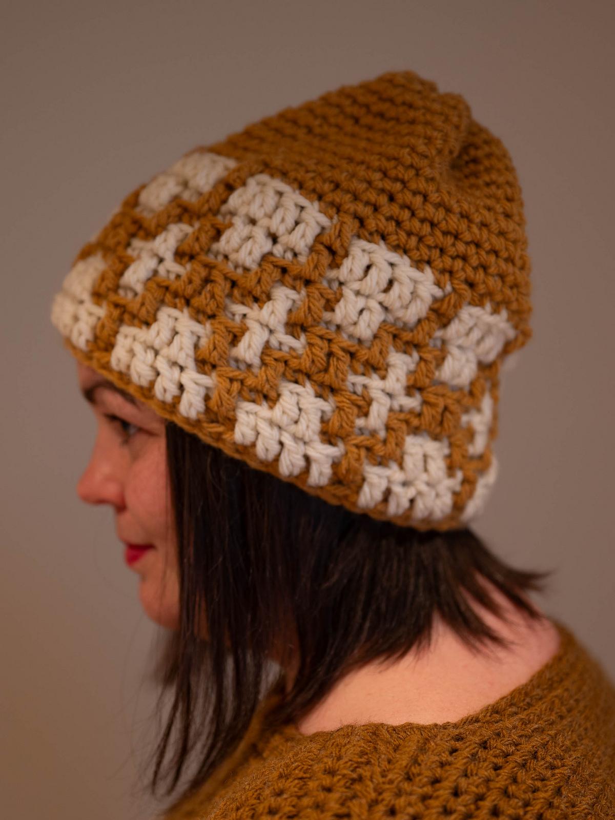 Mosaic Crochet Hat