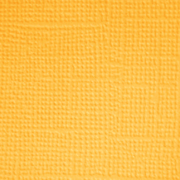 Doodlebug Textured Cardstock 12"X12" 25/Pkg - Sunflower