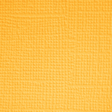 Doodlebug Textured Cardstock 12"X12" 25/Pkg - Sunflower