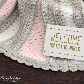 Parfait Vintage-Style Baby Blanket
