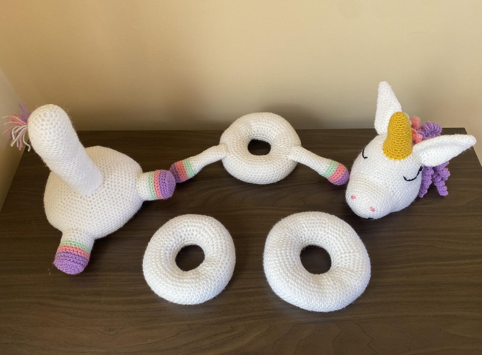 Unicorn Ring Stacker Crochet Pattern