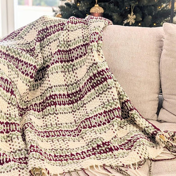 Plaid Throw Blanket