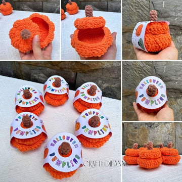 Halloween Dumpling Crochet