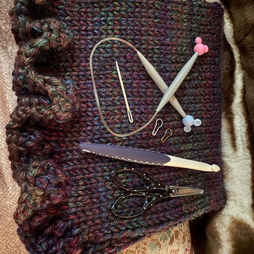 Lustrous Winter Snood