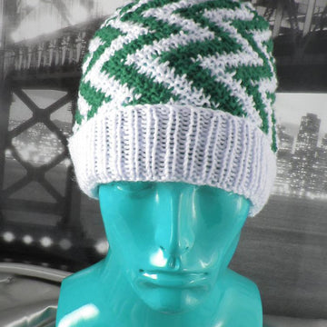 Zig Zag Stripe Beanie