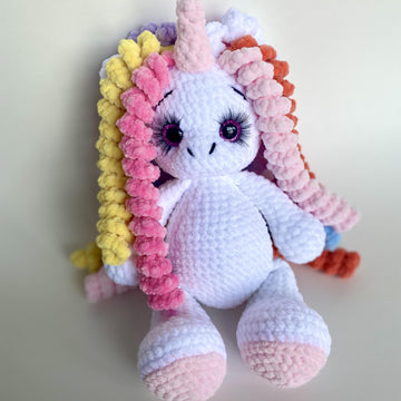 Unicorn ELLIE PDF File Pattern_Amigurumi Crochet toy Pattern