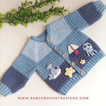 Little Applique Cardi