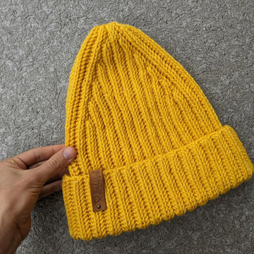 Crochet Ribbed Hat