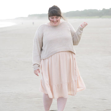 Eyelet Pullover