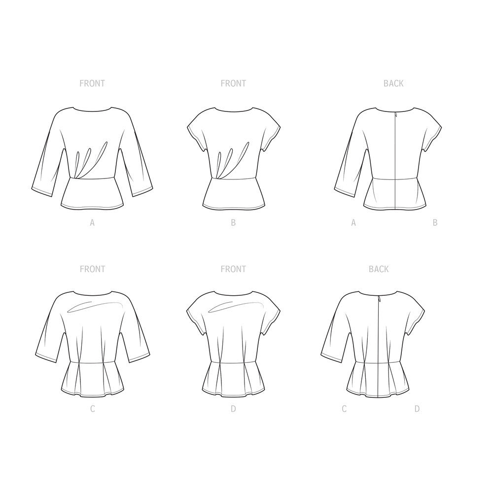 Simplicity Misses' Tops S9470 - Sewing Pattern