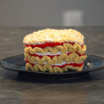 Lasagna Food Amigurumi