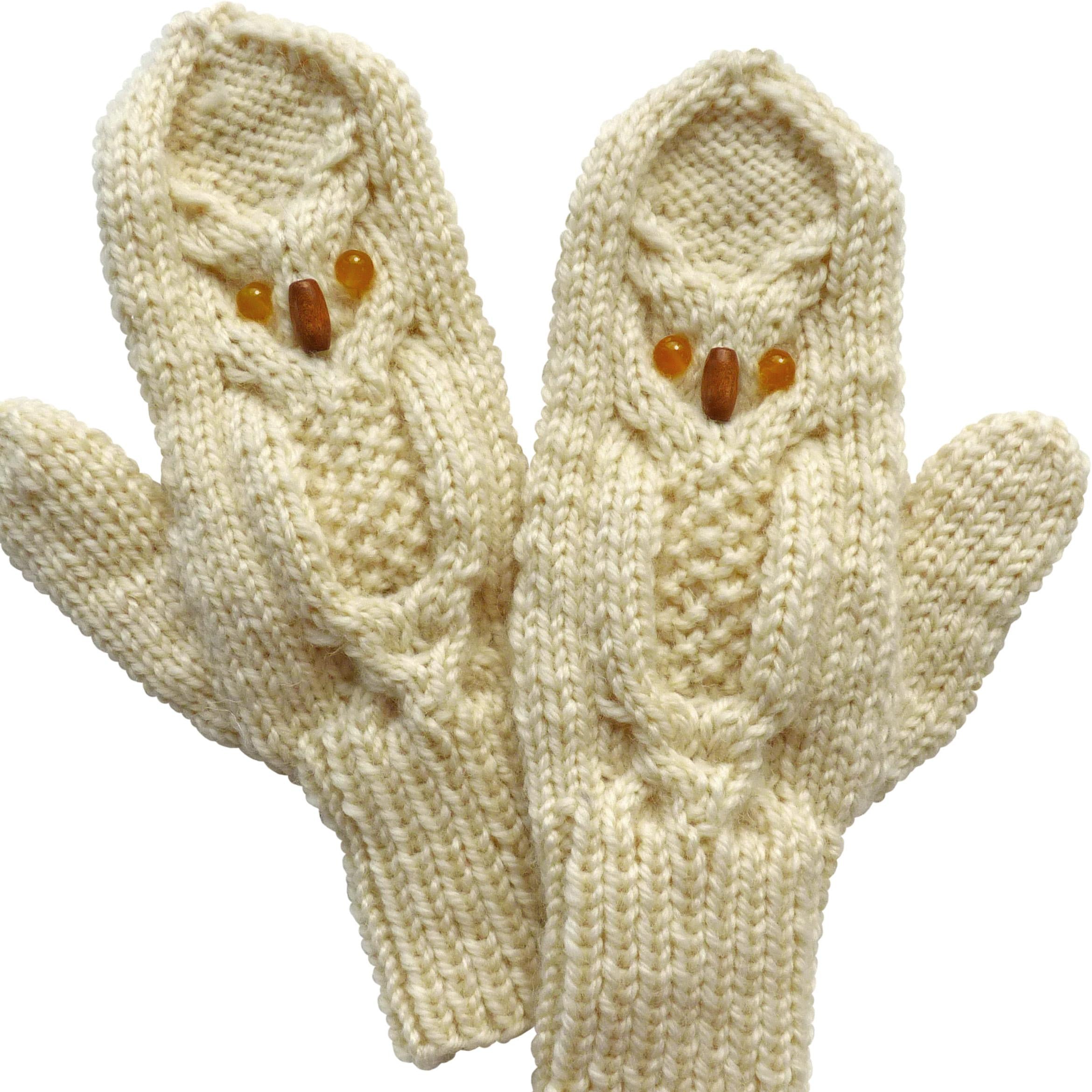 Owl Mittens