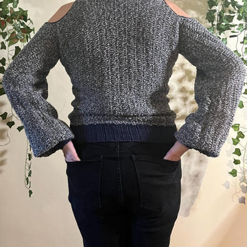 Häkelanleitung Cold-Shoulder-Sweater "Rebel Yell"