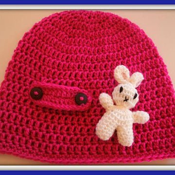 Beanie Hat With Bunny