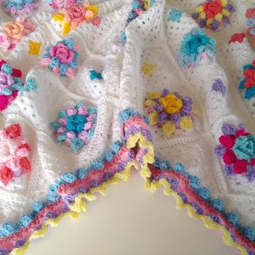 Spring Blossom Bed Runner
