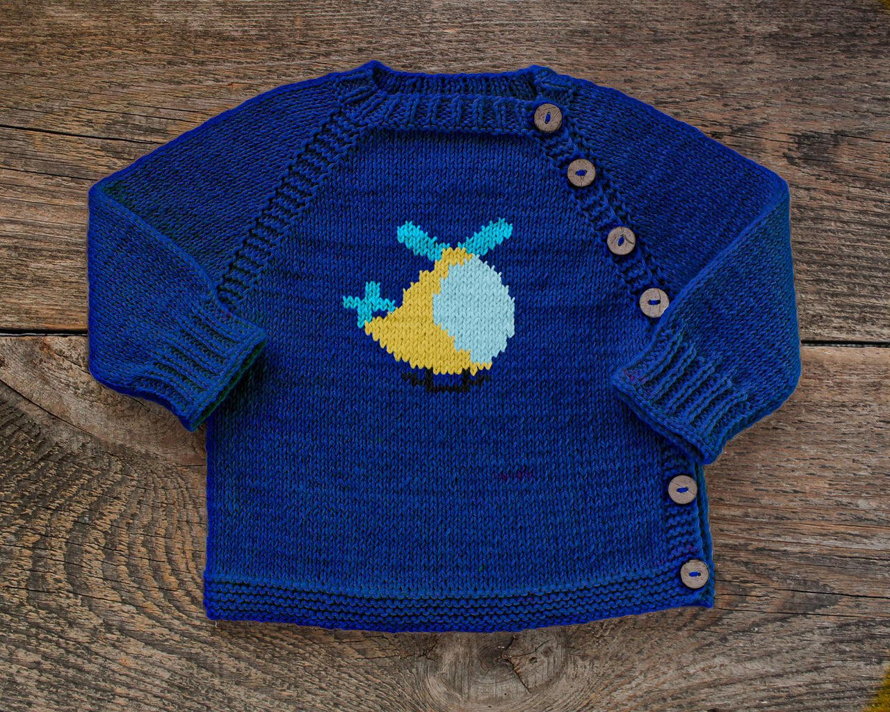 Knit Pullover "Helicopter"