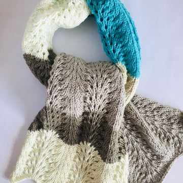 Yarn Cakes Shetland Lace Scarf