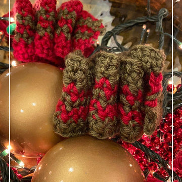 Ribbon Candy Christmas Ornament