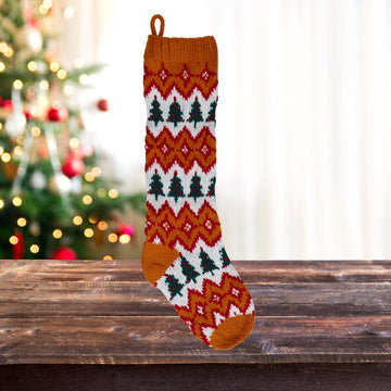 Festive Trees Stocking