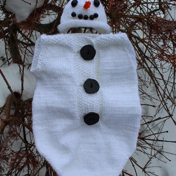 Snowman Snuggle Sack