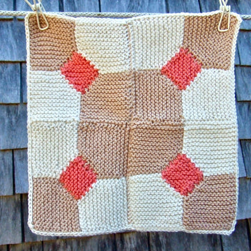 Quilt Blocks Face/Bath Cloths