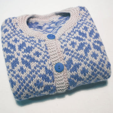 Fair Isle Child's Cardigan