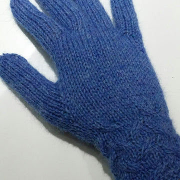 Rippling Cable Wrist Gloves