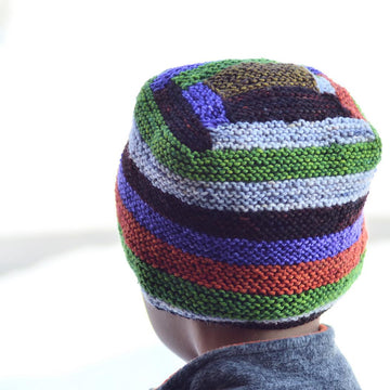 Knitted Log Hat