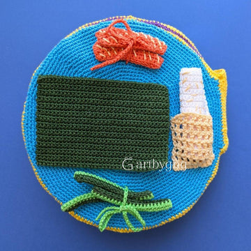 Fun foods quiet book pattern