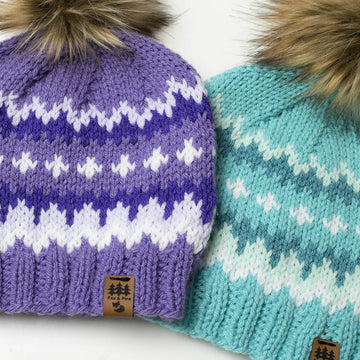 Bernie Mittens Fair Isle Hat