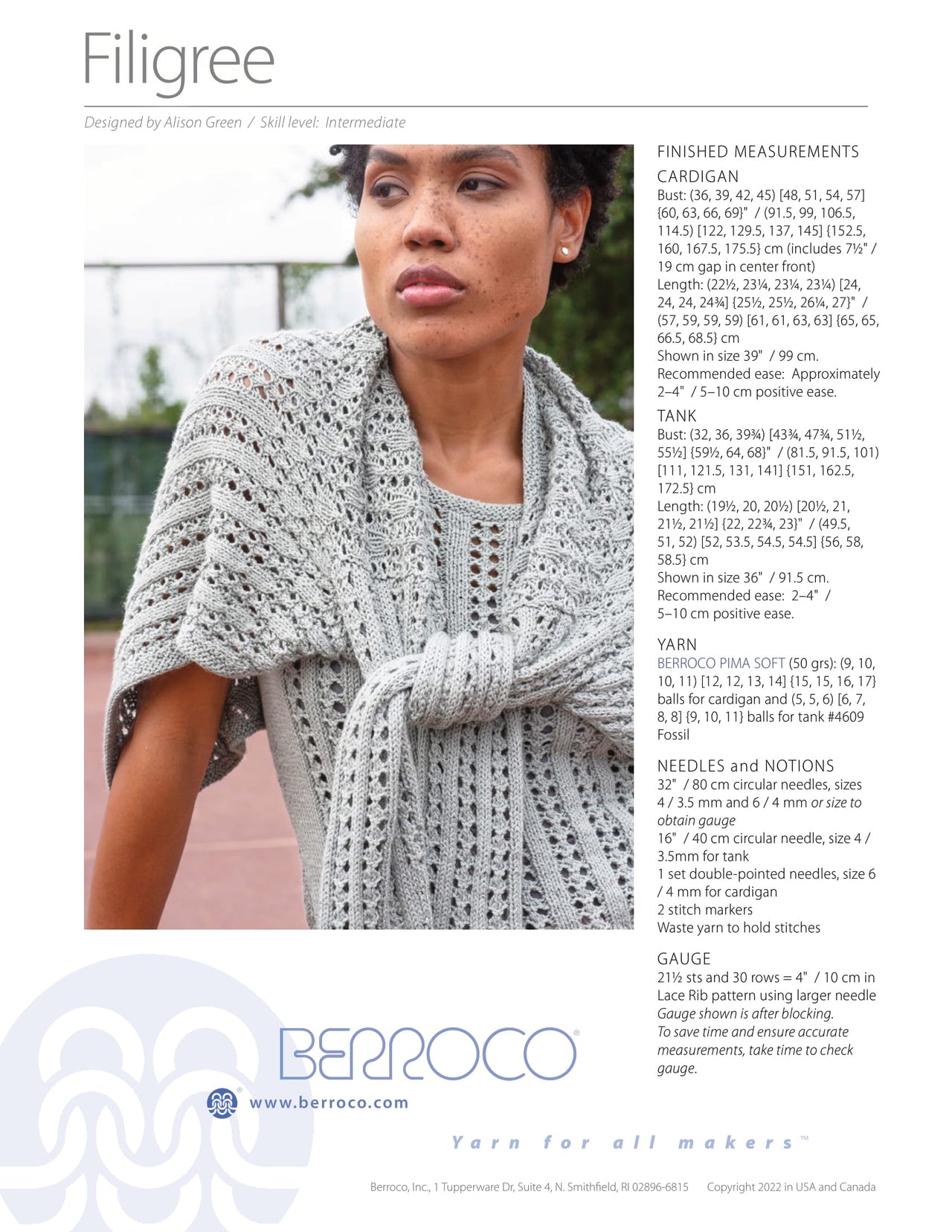 Berroco Filigree PDF