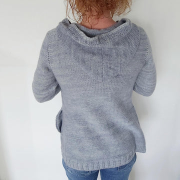 Knitting Pattern Seamless Cardigan Twinning